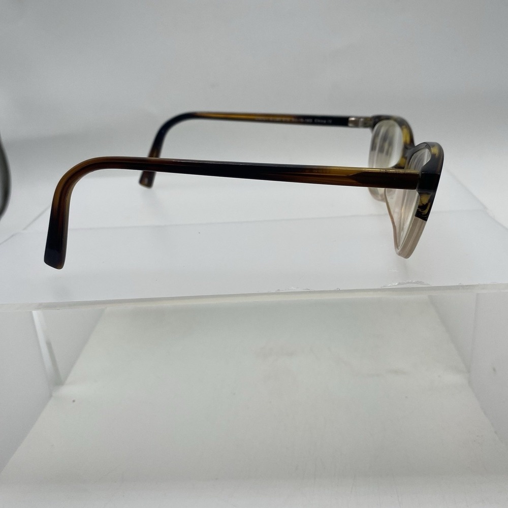 Warby Parker Eyeglasses Women FRAME ONLY Daisy Cat Eye 50-15-140 Brown Clear 531 - Picture 5 of 12